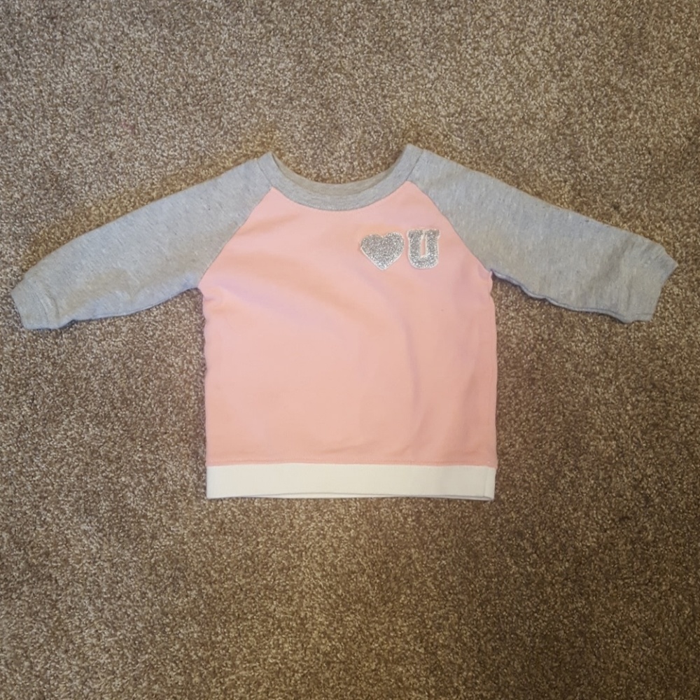 Carter's 9 month raglan sweatshirt